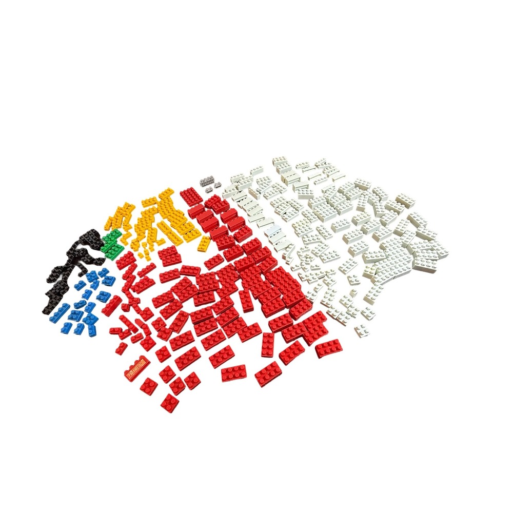 Vintage MC Master Construction Building Bricks Lot 1960s–70s LEGO Compatible 1lb